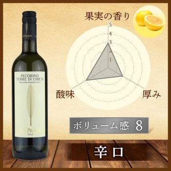 ラ ピウマ ペコリーノ 750ml